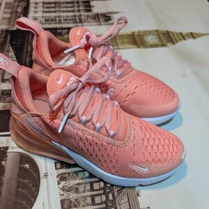 Nike Air Max 270 Crimson Bliss White  (2020)#DJ2746-600 Women's Size 5 Non box